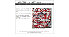 Desktop Screenshot of janiceelkinsart.com